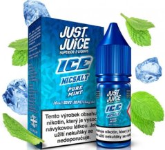 LIQUID JUST JUICE SALT ICE PURE MINT 10ML - 11MG