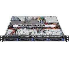 ASRock Rack 1U server 1x AM4, X570, 4x DDR4 ECC, 4x SATA 3,5HS, 2xM.2, PCIe4 x16, 2x 1Gb LAN, 2x 450W, IPMI