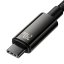 Baseus CAWJ040101 Tungsten Gold Fast Charging Datový Kabel USB-C - USB-C 240W 2m Black