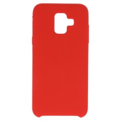 SILIKONOVÉ POUZDRO SWISSTEN LIQUID SAMSUNG A600 GALAXY A6 2018 ČERVENÉ