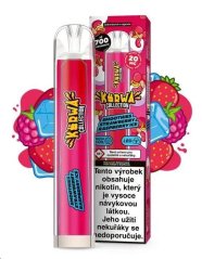 KURWA COLLECTION - JEDNORÁZOVÁ E-CIGARETA - 20 MG SMOOTHIES STRAWBERRY RASPBERRY ICE