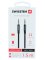AUDIO KABEL SWISSTEN TEXTILE JACK - JACK 1,5 M ČERNÝ