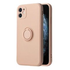Vennus Silicone Ring Case Samsung Galaxy S22 Light Pink