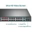 TP-LINK switch 26-Port 10/100Mbps PoE+, 24x 10/100Mbps PoE+ Ports, 2x GbE RJ45 Ports, 2 Combo SFP Slots, 802.3at/af