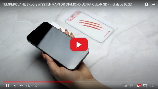 SWISSTEN RAPTOR DIAMOND ULTRA CLEAR 3D TEMPEROVANÉ SKLO PRO BLACKVIEW BV5200/PRO ČERNÉ
