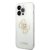 Guess TPU Big 4G Full Glitter Zadní Kryt pro iPhone 14 Pro Transparent