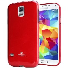 POUZDRO MERCURY JELLY CASE SAMSUNG G850F GALAXY ALPHA ČERVENÉ