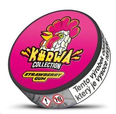 Kurwa Collection - STRAWBERRY GUM - Nikotinové sáčky
