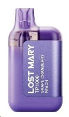 LOST MARY TP1000 ELEKTRONICKÁ CIGARETA GRAPE CRANBERRY PEACH 20MG