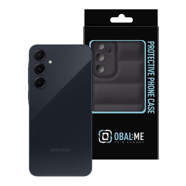 OBAL:ME Puffy Kryt pro Samsung Galaxy A55 5G Black