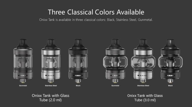 Aspire Onixx - Clearomizer - 2ml (Black)