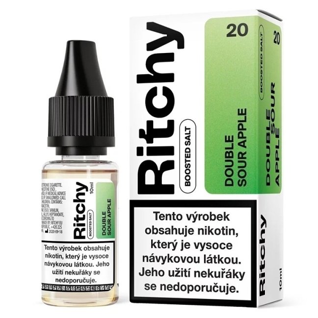 Ritchy - Salt e-liquid - Double Sour Apple - 10ml - 20mg