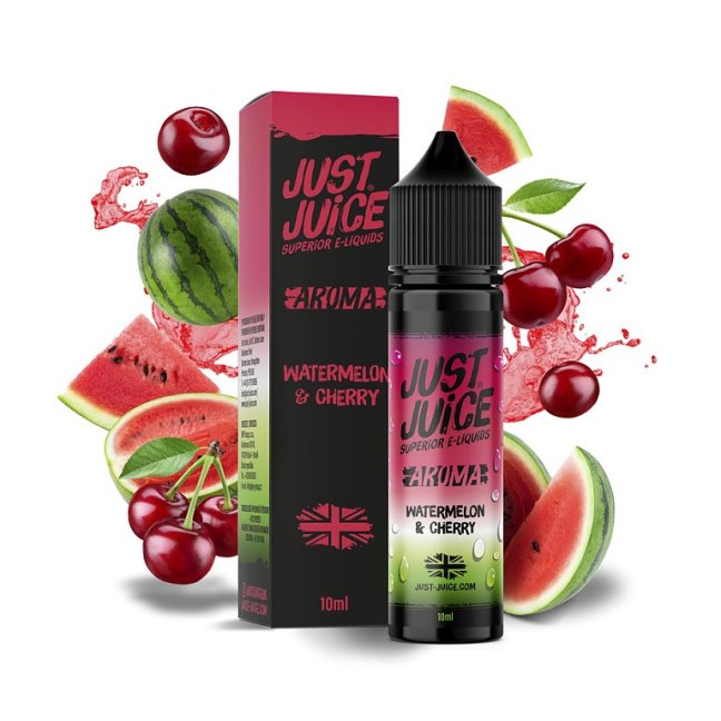 Just Juice - Shake & Vape - Watermelon & Cherry - 10ml