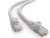 Kabel C-TECH patchcord Cat6, UTP, šedý, 2m