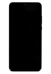LCD Display + Dotyková Deska + Přední Kryt Huawei P30 Lite 2020 New Edition Black (pro 48MP foto) (Service Pack)