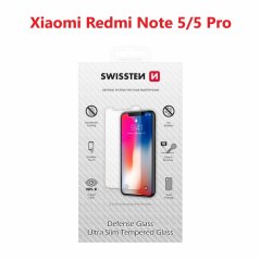 OCHRANNÉ TEMPEROVANÉ SKLO SWISSTEN PRO XIAOMI REDMI NOTE 5/5 PRO RE 2,5D