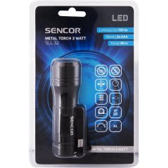 Sencor SLL 32 Alu Svítilna 3Watt 3xAAA
