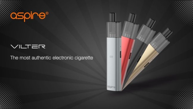 Aspire Vilter - Pod Kit - 450mAh (Champagne)