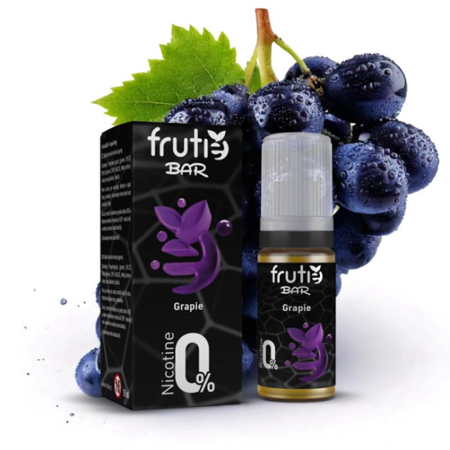 Liquid Frutie BAR Juice - Hroznové víno (Grapie) 10ml - 0mg
