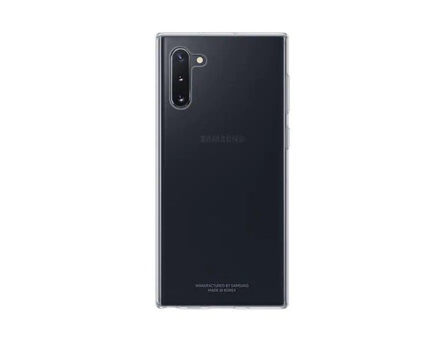EF-QN970TTE Samsung Silikonový Kryt Transparent pro N970 Galaxy Note 10