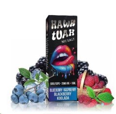 Hawk Tuah Salt - Blueberry Raspberry Blackberry Koolada - 10ml - 20mg Chladivá směs lesních plodů