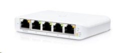 Ubiquiti Switch UniFi Compact USW-Flex-Mini, 5-Port Gigabit, PoE-in, USB-C, 3 kusy