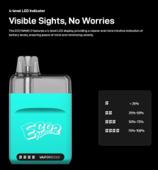 Vaporesso ECO Nano 2 Pod elektronická cigareta 1000mAh Night Dark 1ks