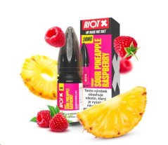 RIOT X Salt Sour Pineapple Raspberry (Ananas a nakyslá malina) 10ml 20mg