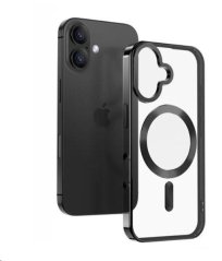 POUZDRO SWISSTEN CLEAR JELLY MagStick METALLIC PRO APPLE IPHONE 17 PRO MAX ČERNÉ