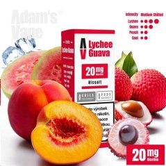 LIQUID ADAM´S VAPE SALT LYCHEE GUAVA 10ML - 20MG