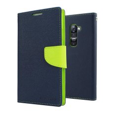 Mercury Fancy Diary Pouzdro pro Samsung J120 Galaxy J1 2016 Navy/Lime