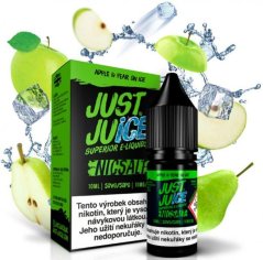 LIQUID JUST JUICE SALT APPLE & PEAR ON ICE 10ML - 11MG