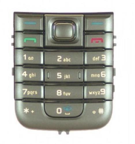 Nokia 6233 silver klávesnice