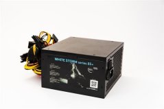 Zdroj 700W 1stCOOL WHITE STORM 700, 85+, bulk