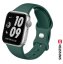 SWISSTEN ŘEMÍNEK PRO APPLE WATCH SILIKONOVÝ 42 / 44 / 45 / 49 mm ZELENÝ