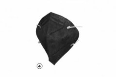 Respirátor FFP2 Černy - General public 1ks/bal po expiraci