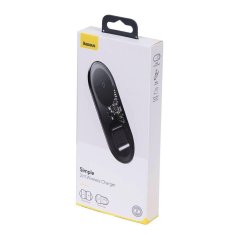 Baseus Wireless Charger Simple 2in1, max 18W For Phones+Pods