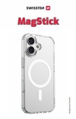 POUZDRO SWISSTEN CLEAR JELLY MagStick PRO APPLE IPHONE 17 PRO MAX TRANSPARENTNÍ