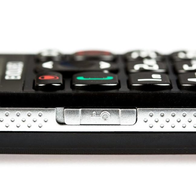 EVOLVEO EasyPhone ID, mobilní telefon pro seniory, červená