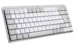 Logitech MX Mechanical Mini for Mac Minimalist Wireless Illuminated Keyboard  - PALE GREY - US INT'L - EMEA