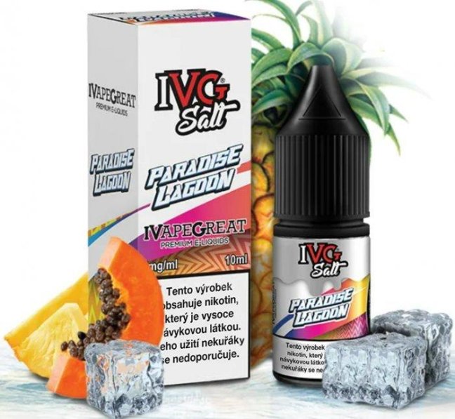 LIQUID IVG SALT PARADISE LAGOON 10ML - 10MG