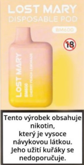 LOST MARY BM600 elektronická cigareta Watermelon Lemon 20mg 600 potáhnutí 1 ks