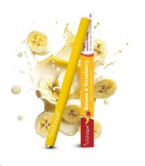 VitaVape jednorázová e-cigareta Banana Strawberry - 0mg