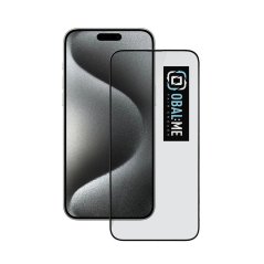 OBAL:ME 5D Tvrzené Sklo pro Apple iPhone 15 Pro Max Black