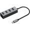 Yenkee YHB C430 USB C Hub 4x USB 3.0
