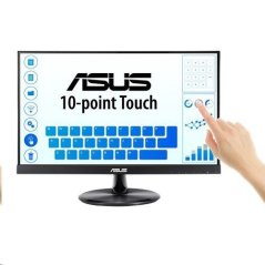 ASUS 21,5" IPS Touch 10-bodový dotykový monitor 1920x1080 100mil:1 5ms 250cd HDMI, D-Sub Repro čierny