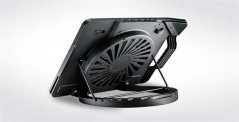chladící podstavec Coolermaster NotePal ErgoStand III pro NTB do 17", USB hub, black, 23cm fan