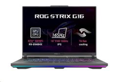 ASUS ROG Strix G16 G614PR-RV034, Ryzen 9 8940HX, 16.0˝ 1920x1200 FHD+, RTX 5070/12GB, 16GB, SSD 1TB, FDOS