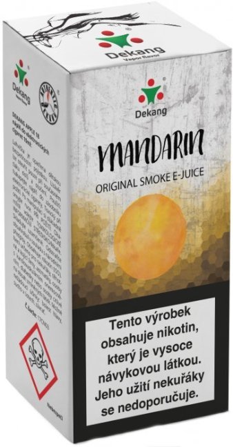 Liquid Dekang Mandarin 10ml - 6mg (Mandarinka)
