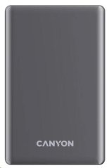 CANYON Power bank PB-505 slim Magsafe 5000 mAh PD20W Dark Grey